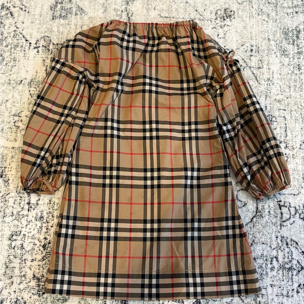 Burberry girls nova check dress 6y nwot - Picture 4 of 4